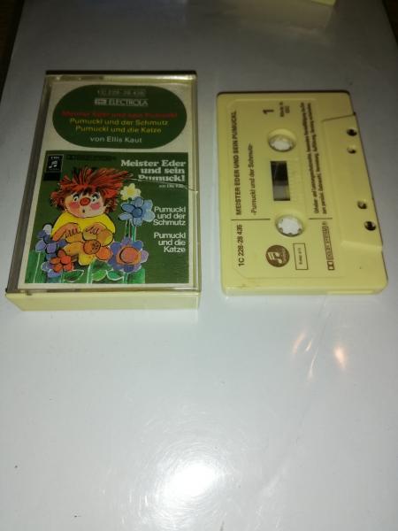 Pumuckl und der Schmutz/und die Katze Beige mit Braunen Druck 1C228-28435 Columbia EMI