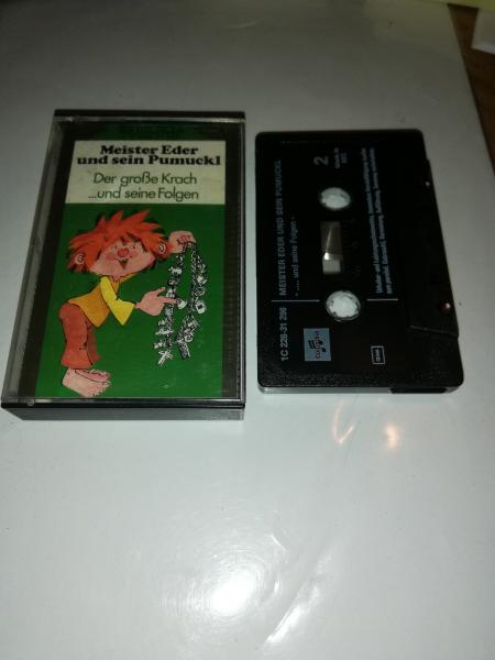 Pumuckl Der große Krach und seine Folgen Schwarz mit Weißen Druck 1C228-31296 Columbia EMI Electrola