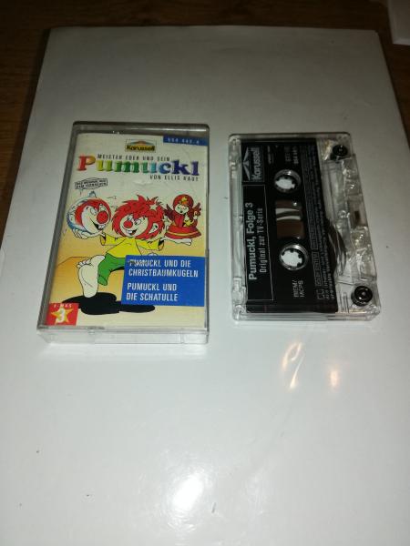 Pumuckl X-Mas Folge 3 und die Christbaumkugeln/und die Schatulle Transparent 554442-4 Karussell(Cover leicht beschädigt)
