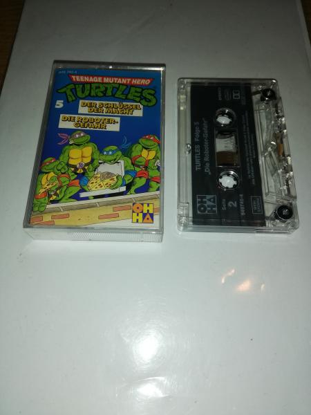 Teenage Mutant Hero Turtles Folge 5 Der Schlüssel der Macht/Die Robotergefahr Transparent 849740-4 OHHA