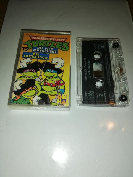 Teenage Mutant Hero Turtles Folge 15 Die Vier Musketiere/Die Turtlejagd Transparent 849788-4 OHHA