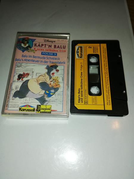 Käpt`n Balu Folge 3 Balu im Bermuda Schreieck/Balu`s Abenteuer in der Traumfabrik Schwarz mit Gelben Aufkleber 511666-4