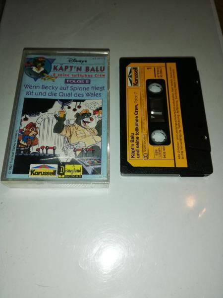 Käpt`n Balu Folge 2 Wenn Becky auf Spione fliegt/Kit und die Qual des Wales Schwarz mit Gelben Aufkleber 43393-7