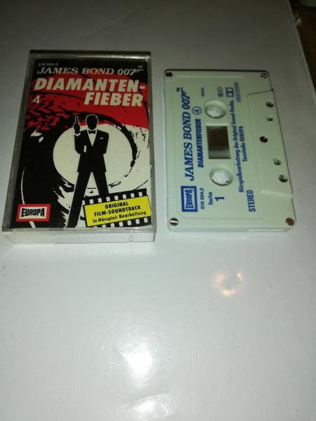 James Bond Folge 4 Diamantenfieber 5-fach Silber geschraubt Weiß mit Blauen Druck 516504.0 Europa