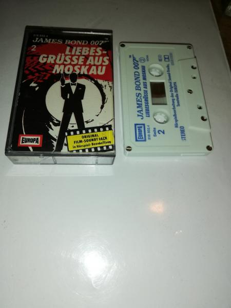 James Bond Folge 2 Liebesgrüsse aus Moskau 5-fach Silber geschraubt Weiß mit Blauen Druck 516502.4 Europa