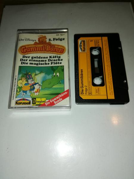 Die Gummibärenbande Folge 2 Schwarz mit Gelben Aufkleber 829783-4 Karussell