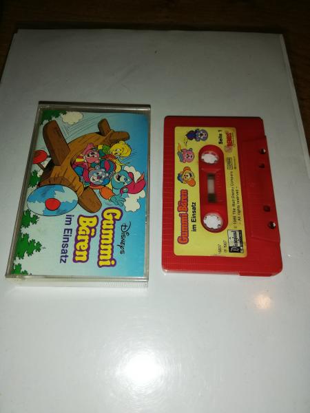 Die Gummibärenbande im Einsatz/Das Zauberpferd Rot mit Gelben Aufkleber Disneyland  Remus 6837