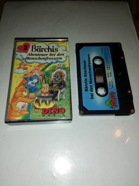 Bärchis Folge 2 Abenteuer bei den Menschenfressern 5-fach Silber geschraubt Blau mit Blauen Aufkleber H 10.002