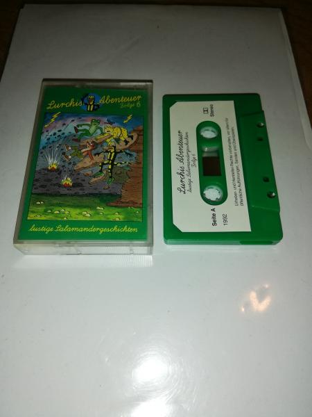 Lurchis Abenteuer Folge 6 Grün mit Weißen Aufkleber