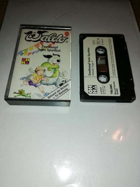 Waldo Folge 9 Zweikampf beim Sportfest 4-fach Silber geschraubt Schwarz mit Weißen Aufkleber 4.60509 CD OHHA