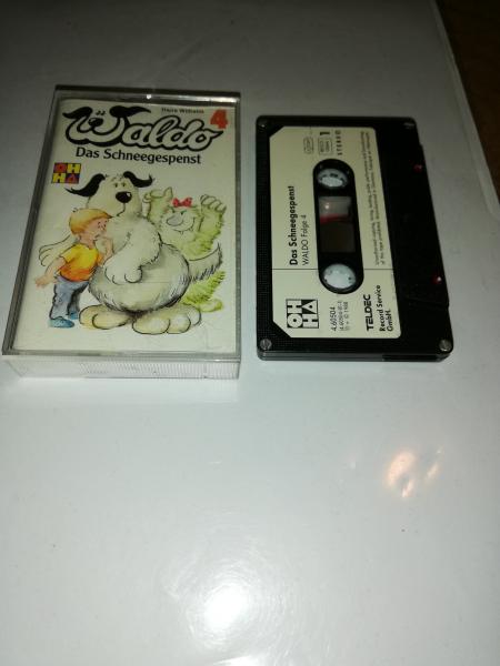 Waldo Folge 4 Das Schneegespenst 4-fach Silber geschraubt Schwarz mit Weißen Aufkleber 4.60504 CD OHHA