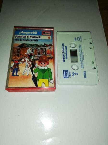 Playmobil Patrick F.Patrick Folge 9 Die Geisterstadt Weiß mit Blauen Druck 515579.7 Europa