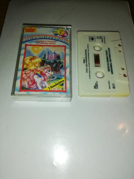 Mein kleines Pony Folge 1 Annabell im Ponyland+Die mächtige Katrina Weiß mit Schwarzen Druck 460197-4 Family Shop