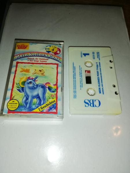 Mein kleines Pony Folge 4 Knirsch. der Steinhund +Der eisige Sommer Weiß mit Blauen Druck 466159-4 Family Shop