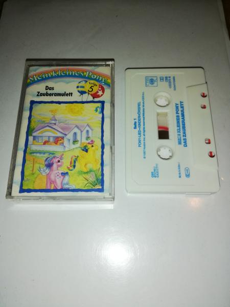 Mein kleines Pony Folge 5 Das Zauberamulett Weiß mit Blauen Druck 460201-4