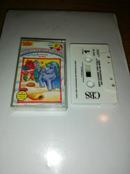 Mein kleines Pony Folge 9 Ein Ferientag am Meer Weiß mit Schwarzen Druck 466164-4 Family Shop