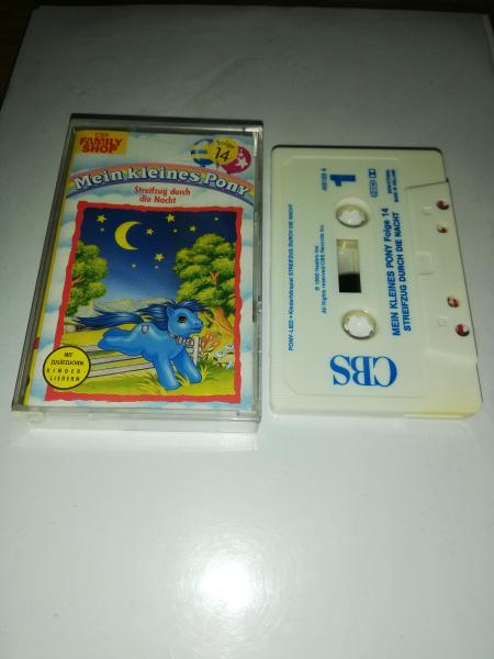Mein kleines Pony Folge 14 Streifzug durch die Nacht Weiß mit Blauen Druck 466169-4