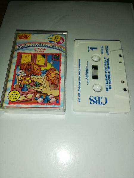 Mein kleines Pony Folge 11 Dr.Wichtels Tierklinik Weiß mit Blauen Druck 466166-4