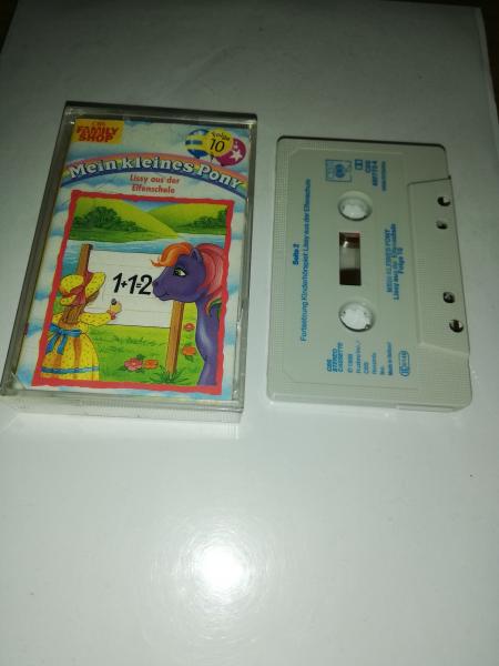 Mein kleines Pony Folge 10 Lissy aus der Elfenschule Grau mit Blauen Druck 460773-4 Family Shop