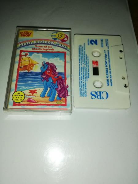 Mein kleines Pony Folge 17 Piraten auf den Schmetterlingsinseln Weiß mit Blauen Druck 466358-4 Family Shop