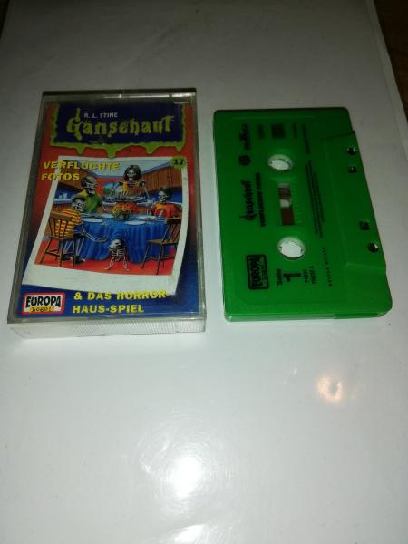 Gänsehaut Folge 17 Verfluchte Fotos Grün mit Schwarzen Druck  7432175632.4