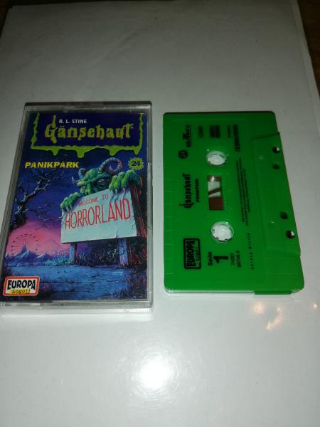 Gänsehaut Folge 24 Panikpark Grün mit Schwarzen Druck 7432186749.4