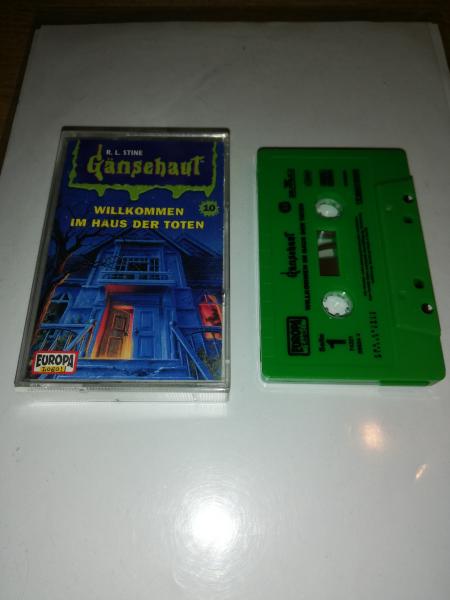 Gänsehaut Folge 10 Willkommen im Haus der Toten Grün mit Schwarzen Druck 7432165654.4 Europa