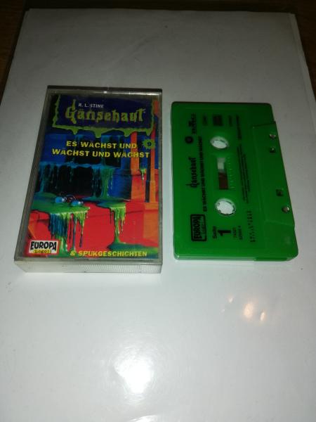 Gänsehaut Folge 9 Es wächst und wächst und wächst Grün mit Schwarzen Druck 7432162056.4