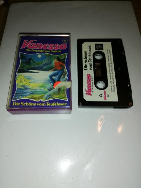 Vanessa Die Freundin der Geister Folge 6 Die Schöne vom Teufelssee 5-fach Silber geschraubt Schwarz mit Weißen Aufkleber VA93