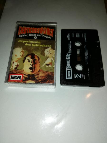 Dämonenkiller Folge 4 Experimente des Schreckens Schwarz mit Weißen Druck 7432184315.4 Europa