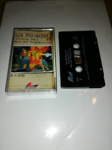 Die PSI-Akten Folge 2 Burning Grace-Wald der Todgeweihten Schwarz mit Weißen Druck 495802-211