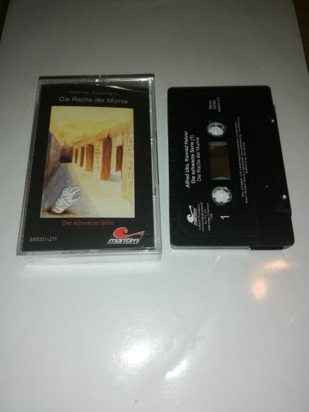 Die schwarze Serie Folge 1 Die Rache der Mumie Schwarz mit Weißen Druck 695001-211 Maritim