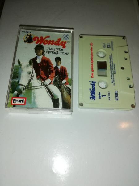 Wendy Folge 3 Das große Springturnier 5-fach Silber geschraubt Weiß mit Blau Roten Druck 514233.4