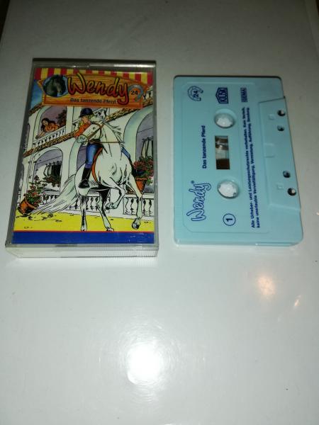 Wendy Folge 24 Das tanzende Pferd Hellblau mit Blauen Druck 4.27324