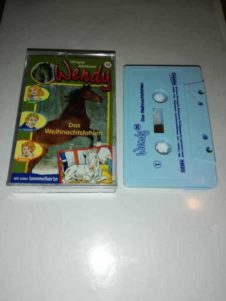 Wendy Folge 25 Das Weihnachtsfohlen Hellblau mit Blauen Druck 4.27325 Kiddinx