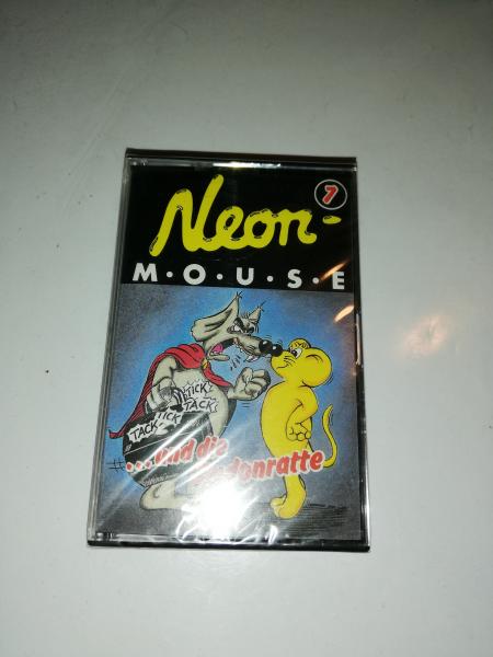 Neon Mouse Folge 7 und die Radonratte Schwarz mit Gelben Aufkleber 018.01074 Originalverpackt