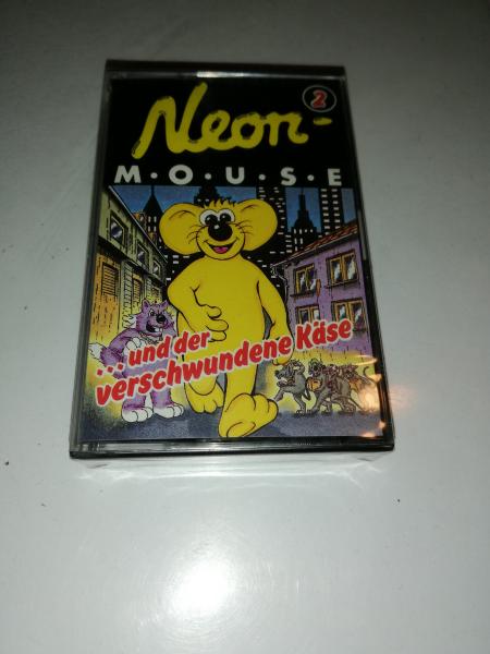 Neon Mouse Folge 2 und der verschwundene Käse Schwarz mit Gelben Aufkleber 018.01024 Originalverpackt