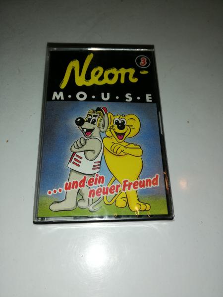 Neon Mouse Folge 3 und ein neuer Freund Schwarz mit Gelben Aufkleber 018.01034 Originalverpackt
