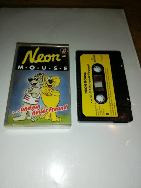 Neon Mouse Folge 3 und ein neuer Freund Schwarz mit Gelben Aufkleber 018.01034