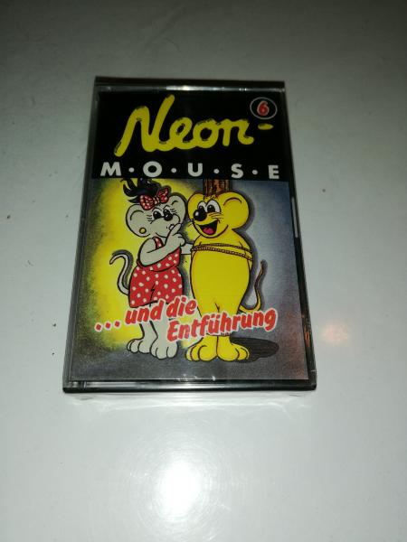 Neon Mouse Folge 6 und die Entführung Schwarz mit Gelben Aufkleber 018.01064 Originalverpackt