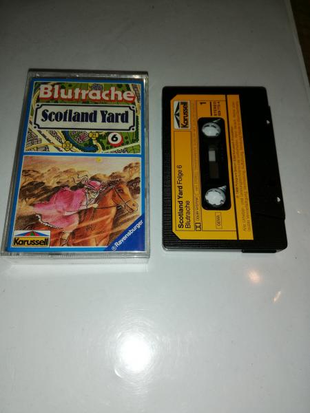 Scotland Yard Folge 6 Blutrache Schwarz mit Gelben Aufkleber 829772-4 Ravensburger