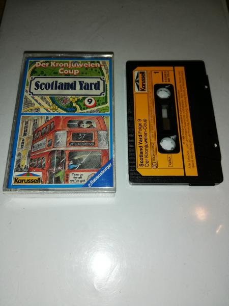 Scotland Yard Folge 9 Der Kronjuwelen-Coup Schwarz mit Gelben Aufkleber 829775-4