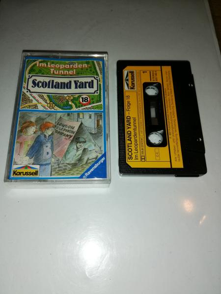 Scotland Yard Folge 18 Im Leoparden-Tunnel Schwarz mit Gelben Aufkleber 833146-4