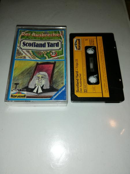 Scotland Yard Folge 23 Der Ausbrecher Schwarz mit Gelben Aufkleber 835825-4