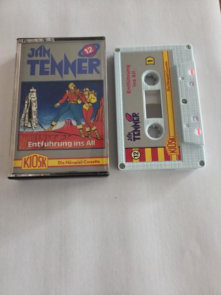 Jan Tenner Folge 12 Entführung ins All 5-fach Silber geschraubt Weiß mit Silbernen Aufkleber 4.27712 CD Kiosk