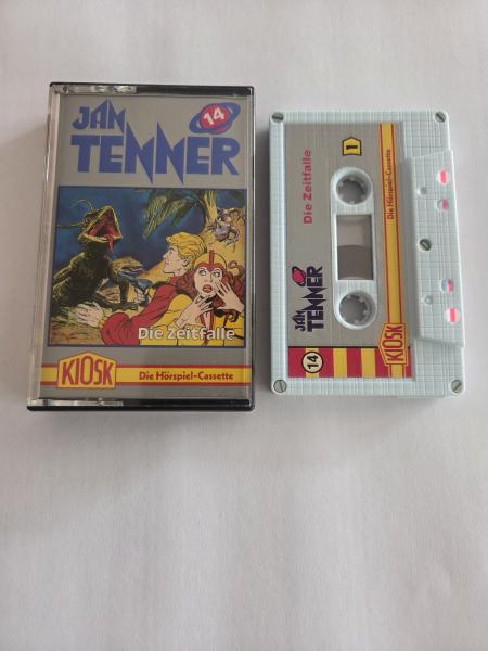 Jan Tenner Folge 14 Die Zeitfalle 5-fach Silber geschraubt Weiß mit Silbernen Aufkleber 4.27714 CD Kiosk