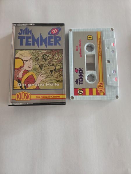 Jan Tenner Folge 21 Die grüne Hölle 5-fach Silber geschraubt Weiß mit Silbernen Aufkleber 4.27721 CD Kiosk
