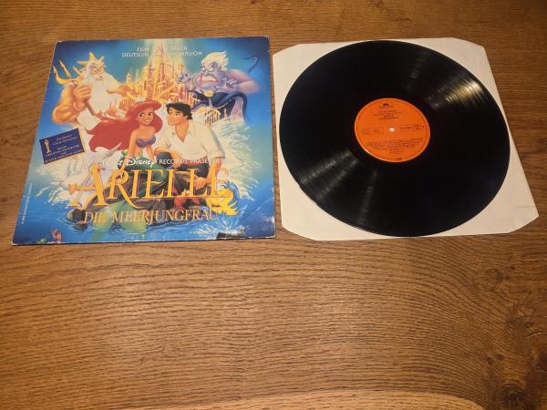 Arielle Die Meerjungfrau Film-Soundtrack Deutsche Originalversion 1990 Polydor 847642-1 Deutsche Pressung VG/VG