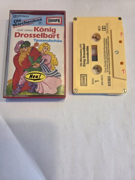 Die Märchenbox Folge 17 König Drosselbart/Tausendschön 5-fach Silber geschraubt Gelb 515460.0 Europa