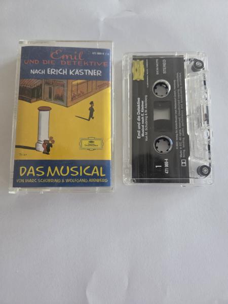 Emil und die Detektive Das Musical Erich Kästner Transparent mit Weißen Druck 471969-4 Deutsche Grammophon